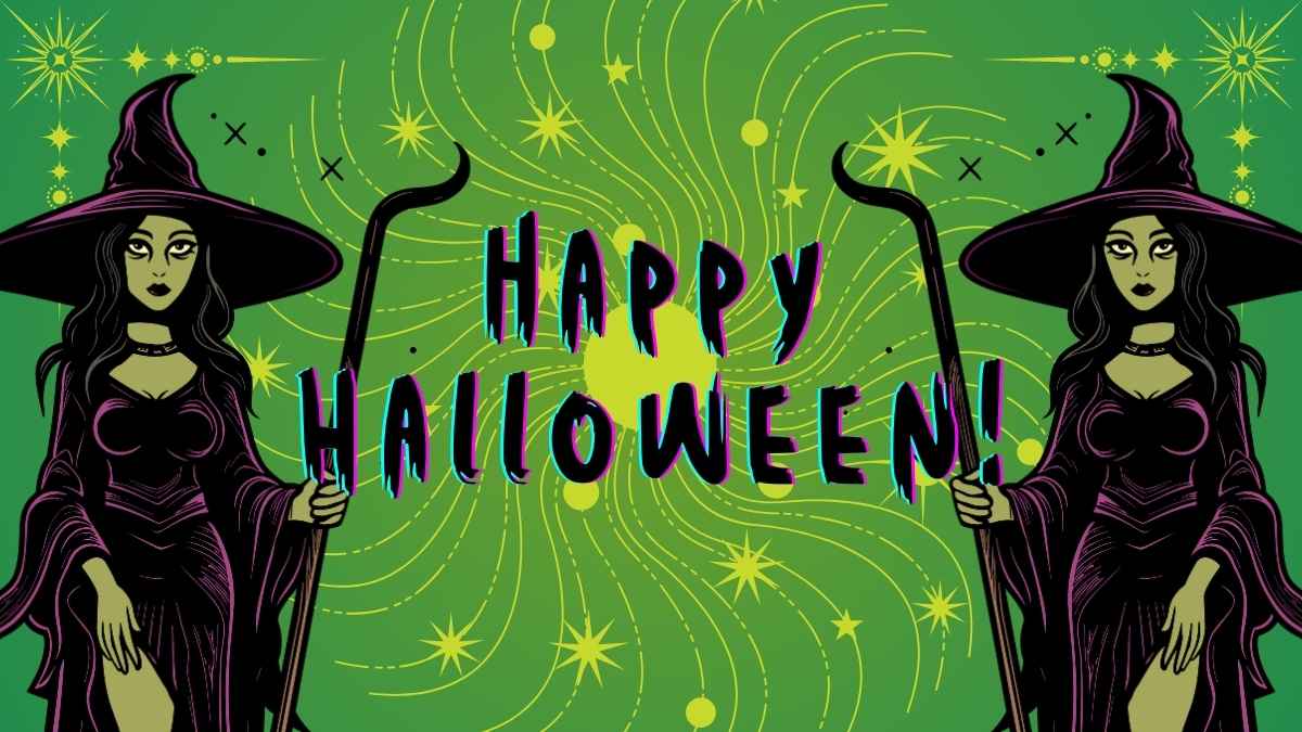 Scary Halloween Background Slides - slide 10