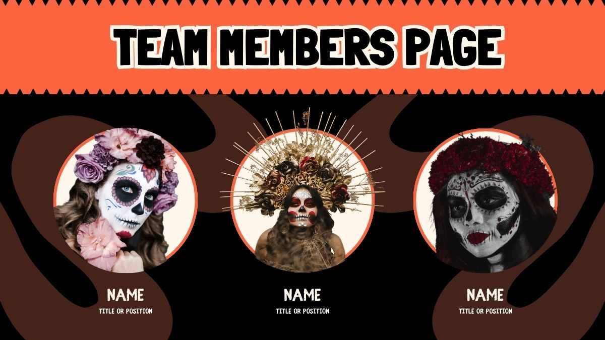 Scary Skulls and Bones Pattern Newsletter - slide 12