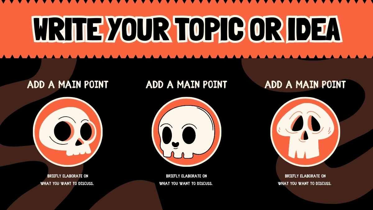 Scary Skulls and Bones Pattern Newsletter - slide 5