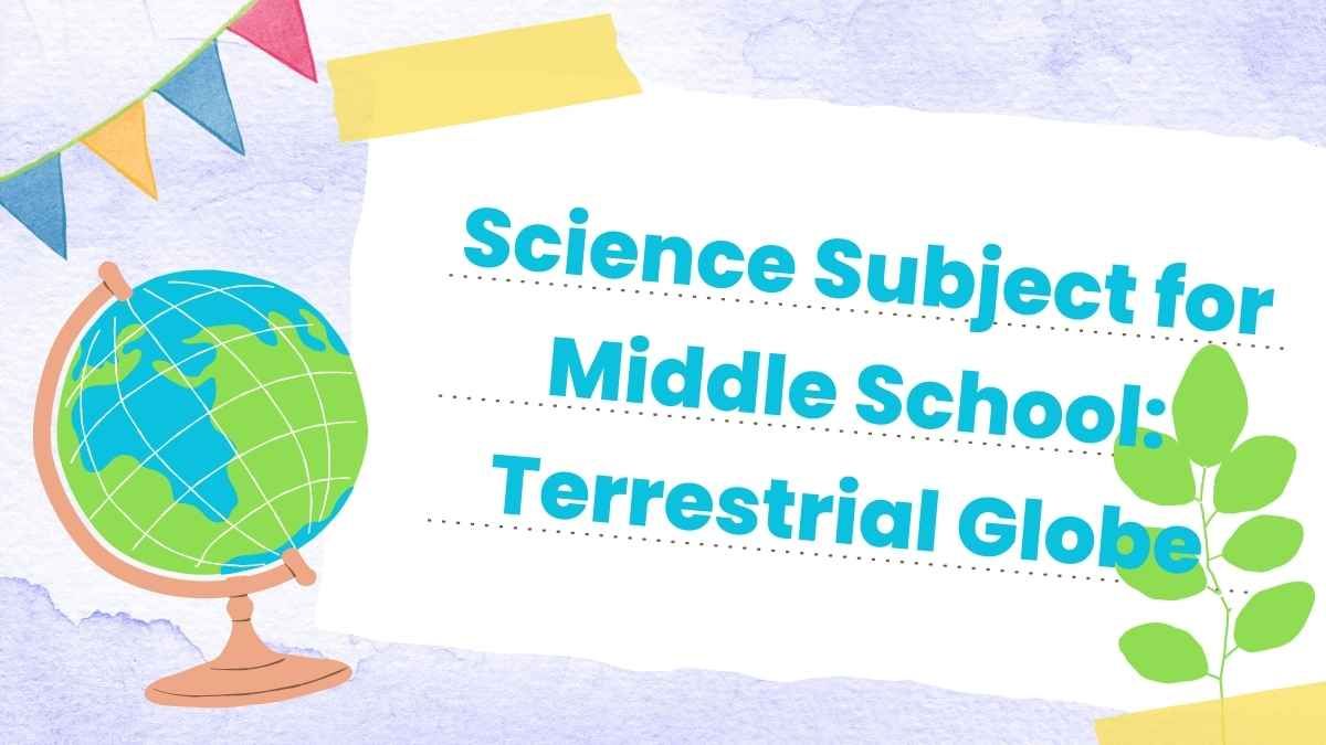 Watercolor Terrestrial Globe Lesson - slide 0