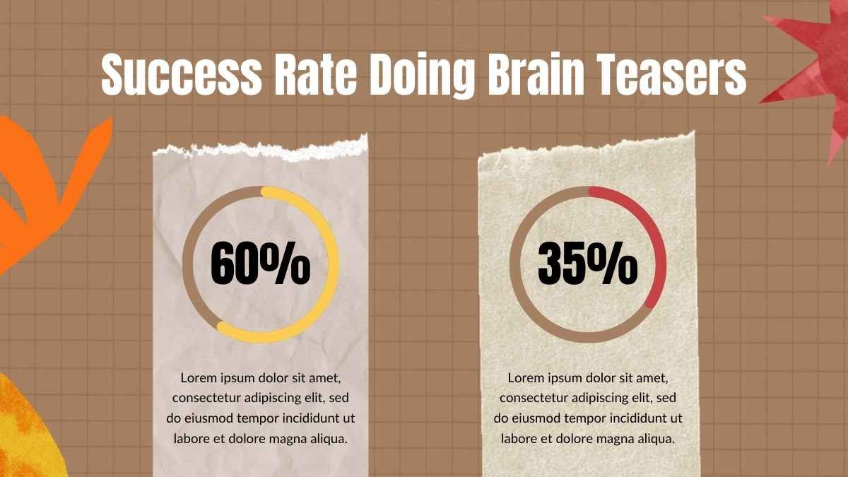 Scrapbook Collage Brain Teasers for High School - slide 7