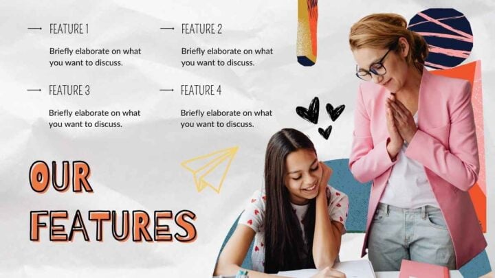 Scrapbook New Resolutions Education Pack. Free PPT & Google Slides ...