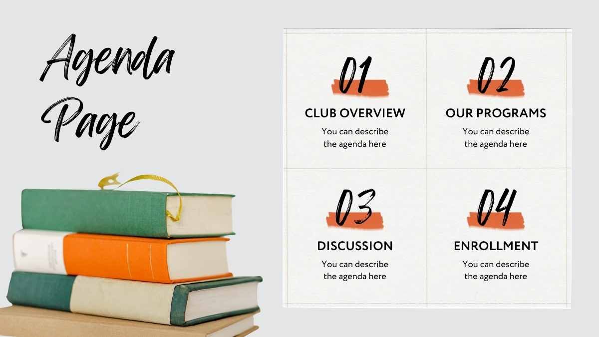 Scrapbook Style Book Club - slide 2