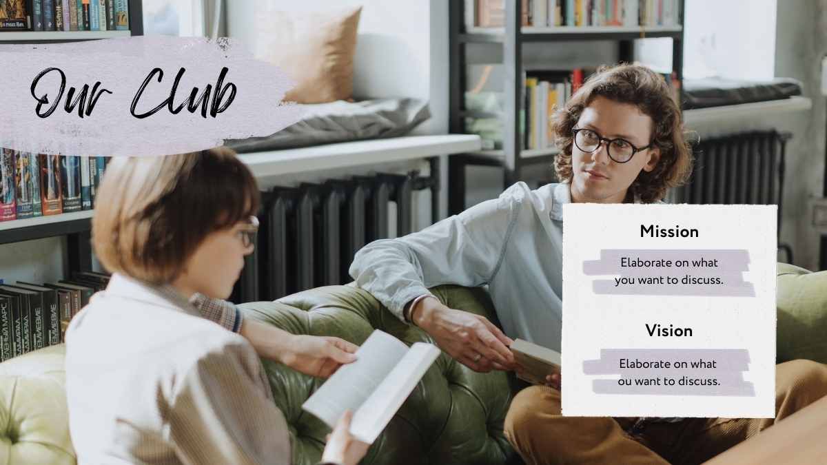 Scrapbook Style Book Club - slide 7