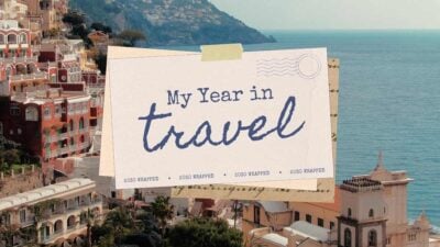 Scrapbook Travel Wrapped Slides