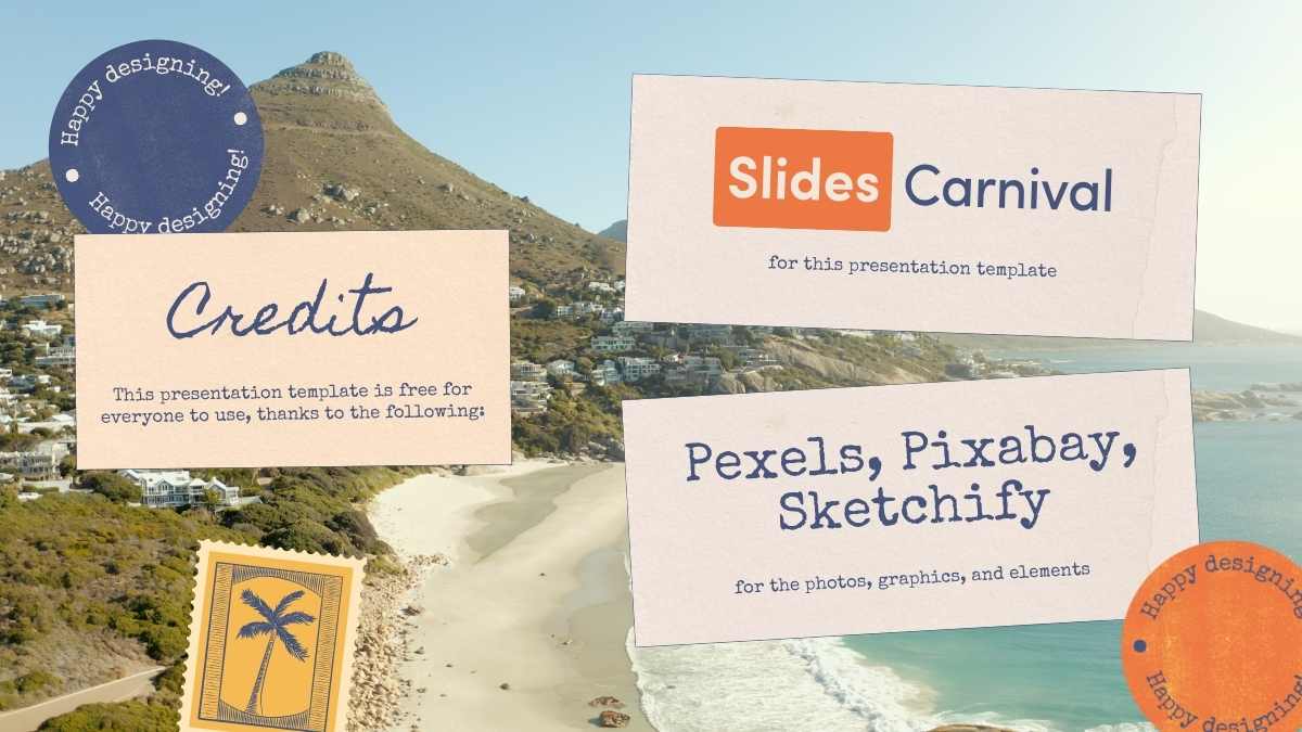 Scrapbook Travel Wrapped Slides - slide 11