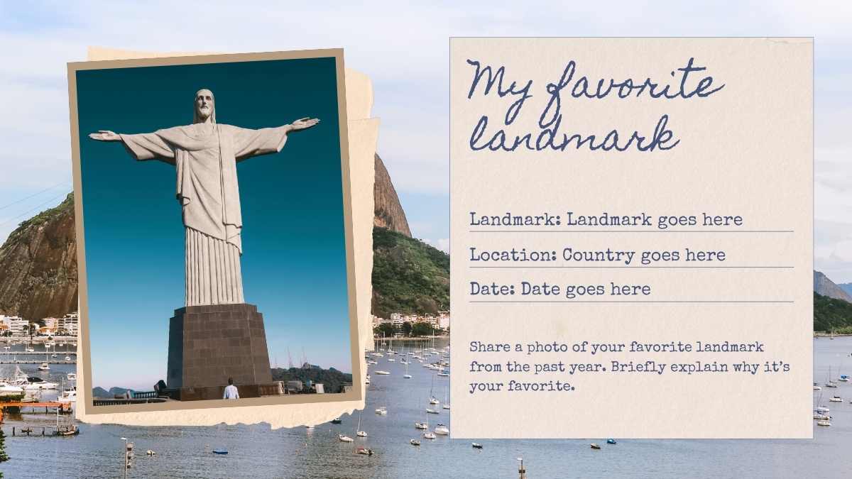 Scrapbook Travel Wrapped Slides - slide 3