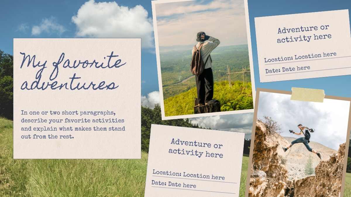 Scrapbook Travel Wrapped Slides - slide 4