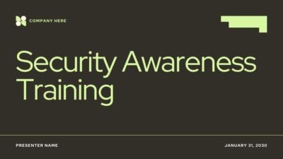 Security Awareness Training For Employees Slides 1