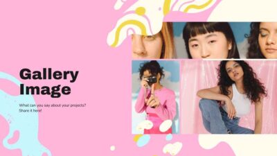 Self Introduction for School Students Pink and Blue Pastel. Free PPT ...
