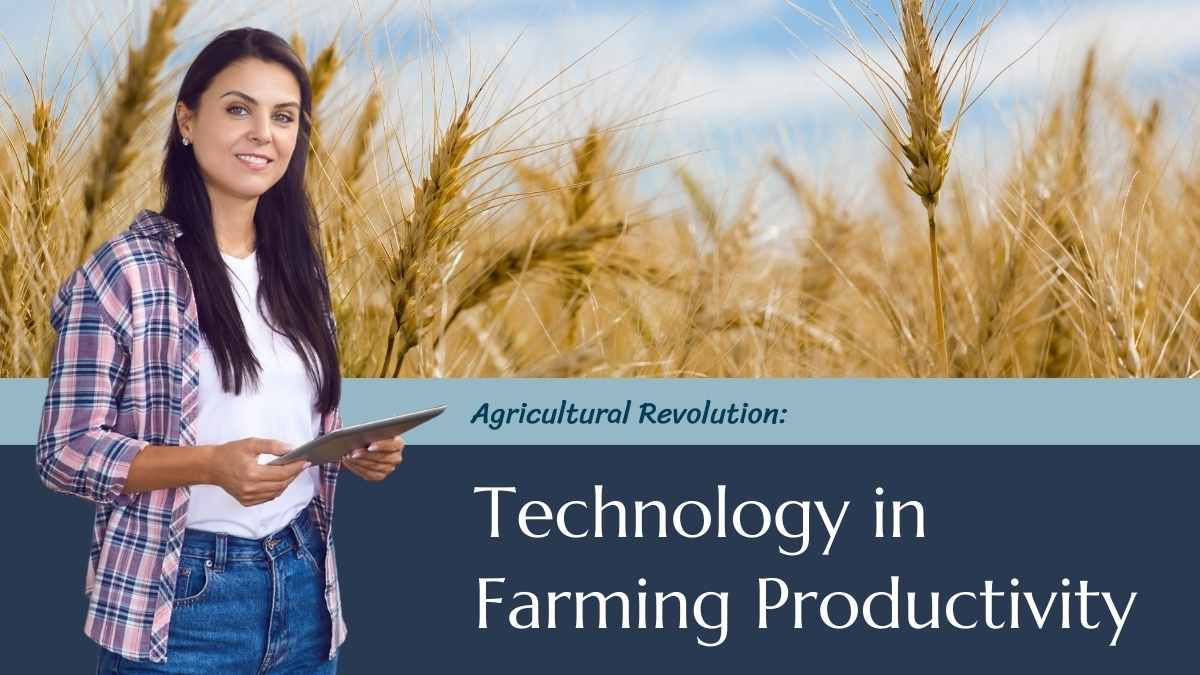 Simple Agricultural Revolution: Technology in Farming Productivity - slide 0
