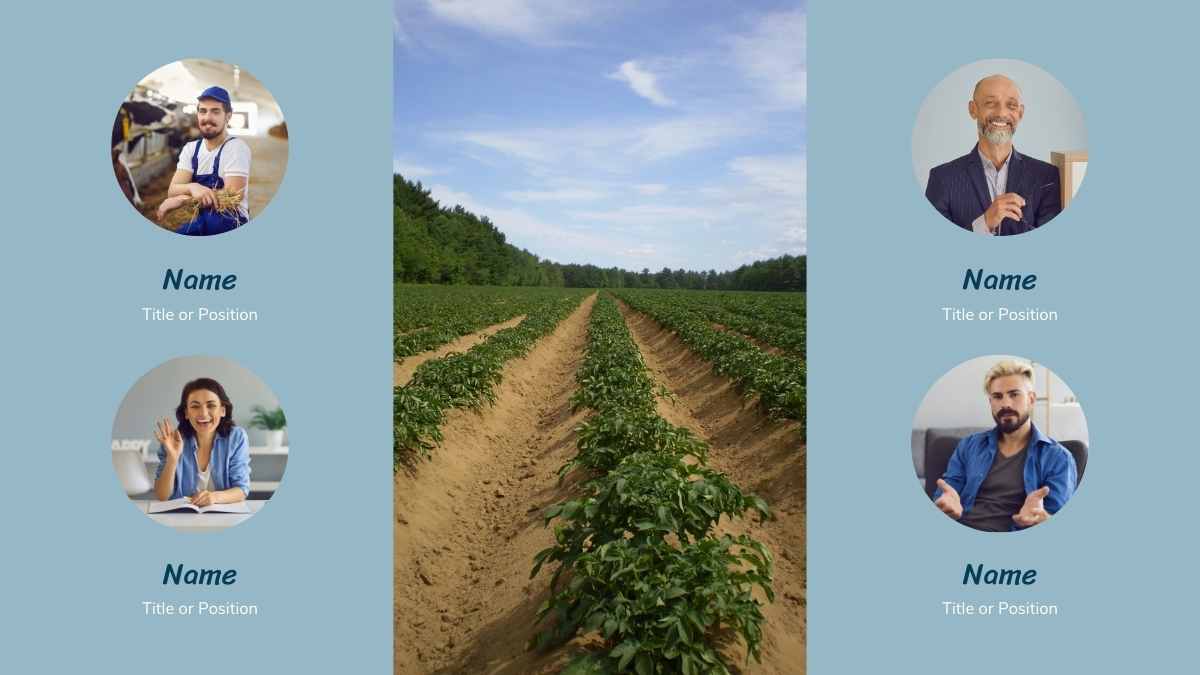 Simple Agricultural Revolution: Technology in Farming Productivity Slides - slide 14