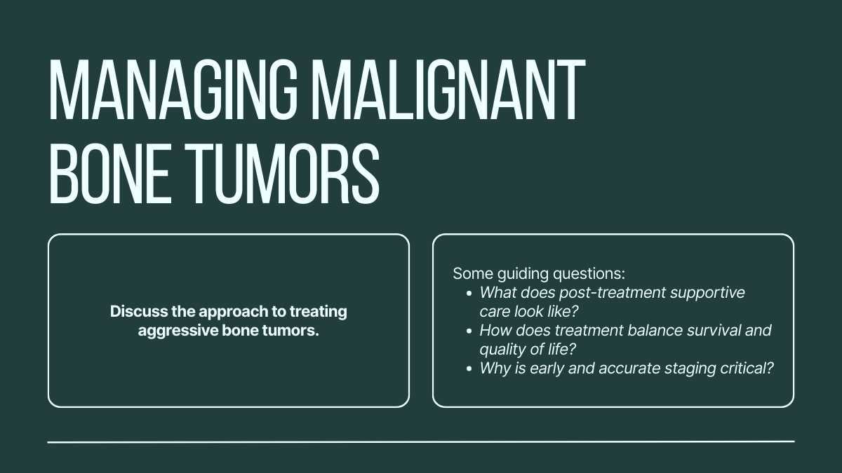 Simple Approach To Bone Tumors Slides - slide 12