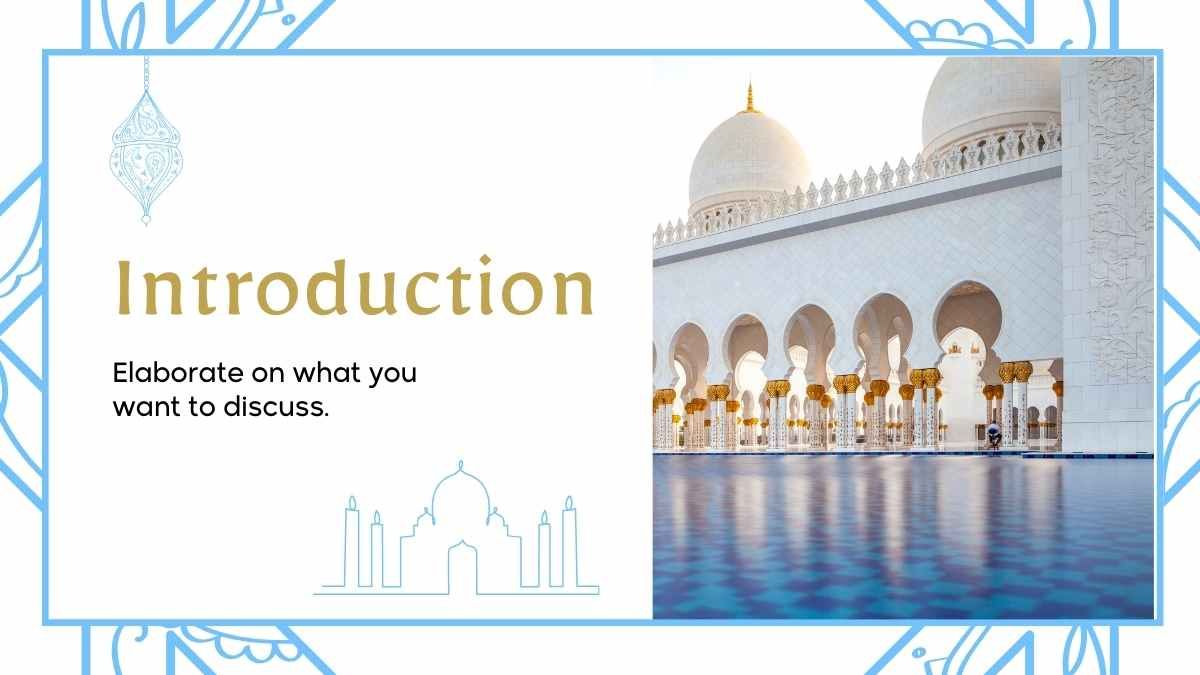 Simple Arabic Culture Thesis Presentation - slide 3