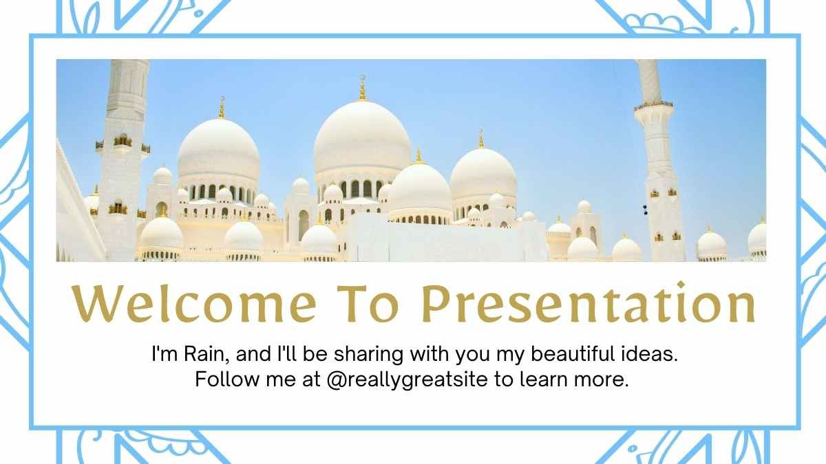 Simple Arabic Culture Thesis Presentation - slide 4