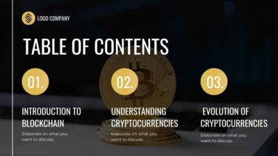 Blockchain Cryptocurrency Investment. Free PPT & Google Slides Template ...