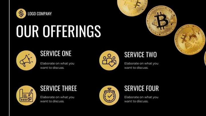 Blockchain Cryptocurrency Investment. Free PPT & Google Slides Template ...
