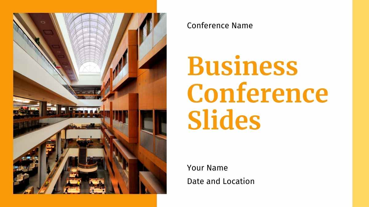 SlidesCarnival Google Slides and PPT Template best google slides free themes 13 Simple Business Conference Slides 1