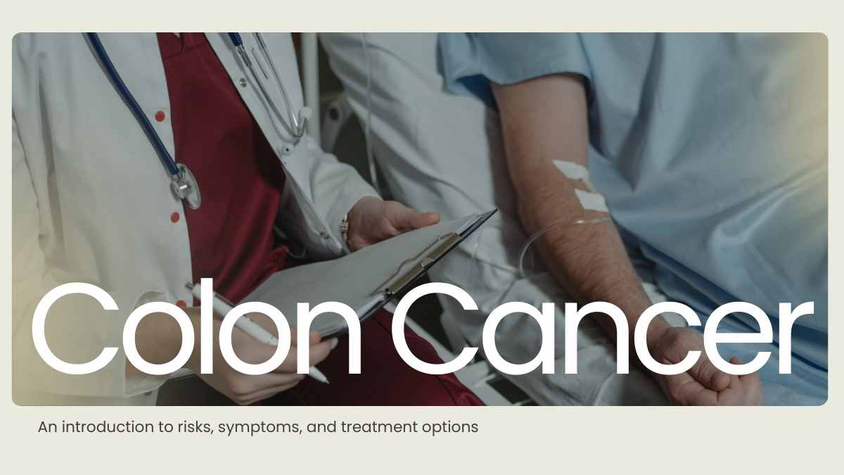 Simple Colon Cancer Slides - slide 1