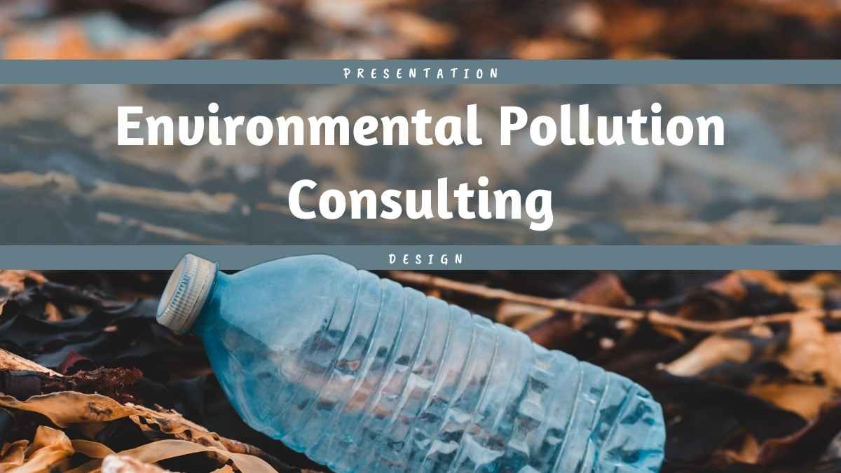 Consultoría simple sobre contaminación ambiental - diapositiva 0