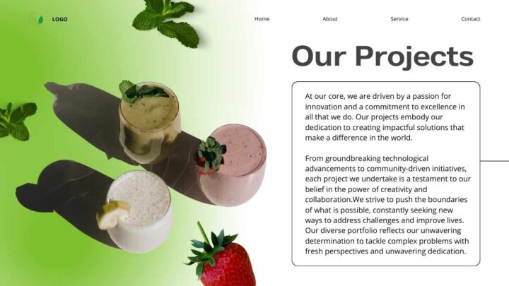 Food and Beverages Market Research Proposal. Free PPT & Google Slides ...