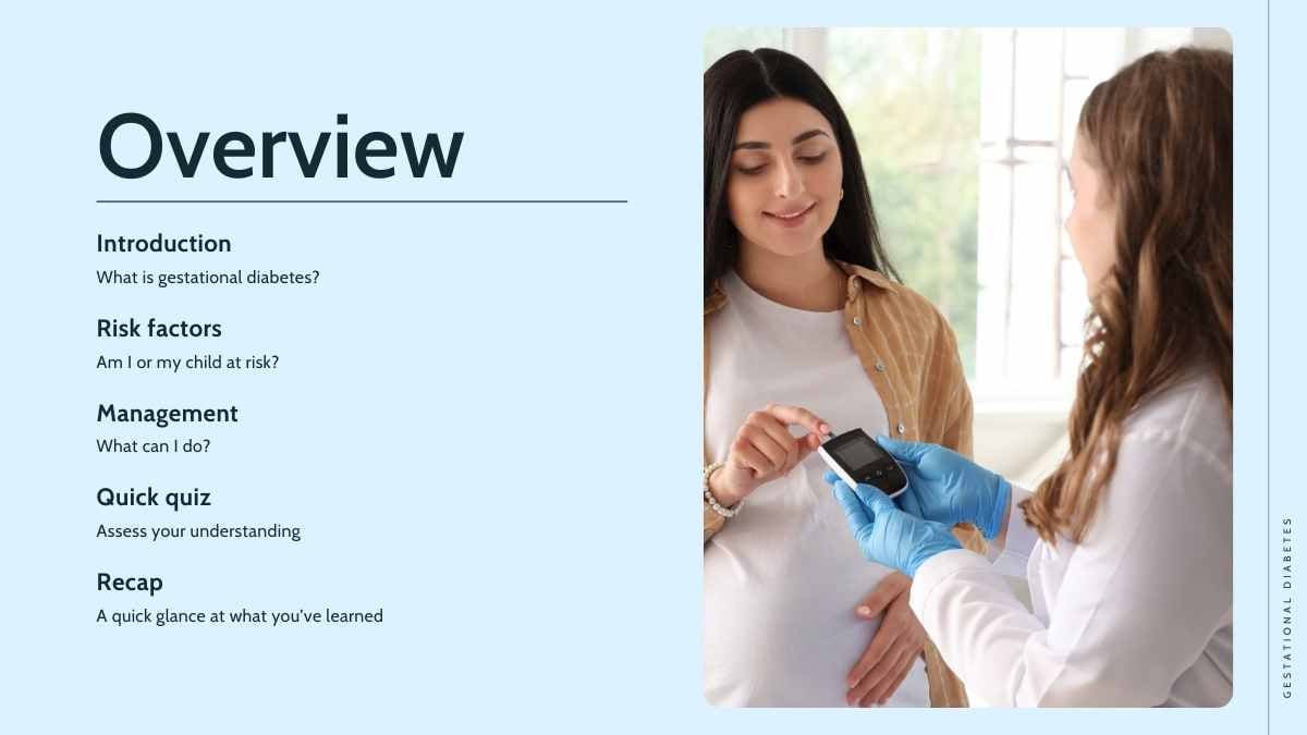Simple Gestational Diabetes Slides - slide 2