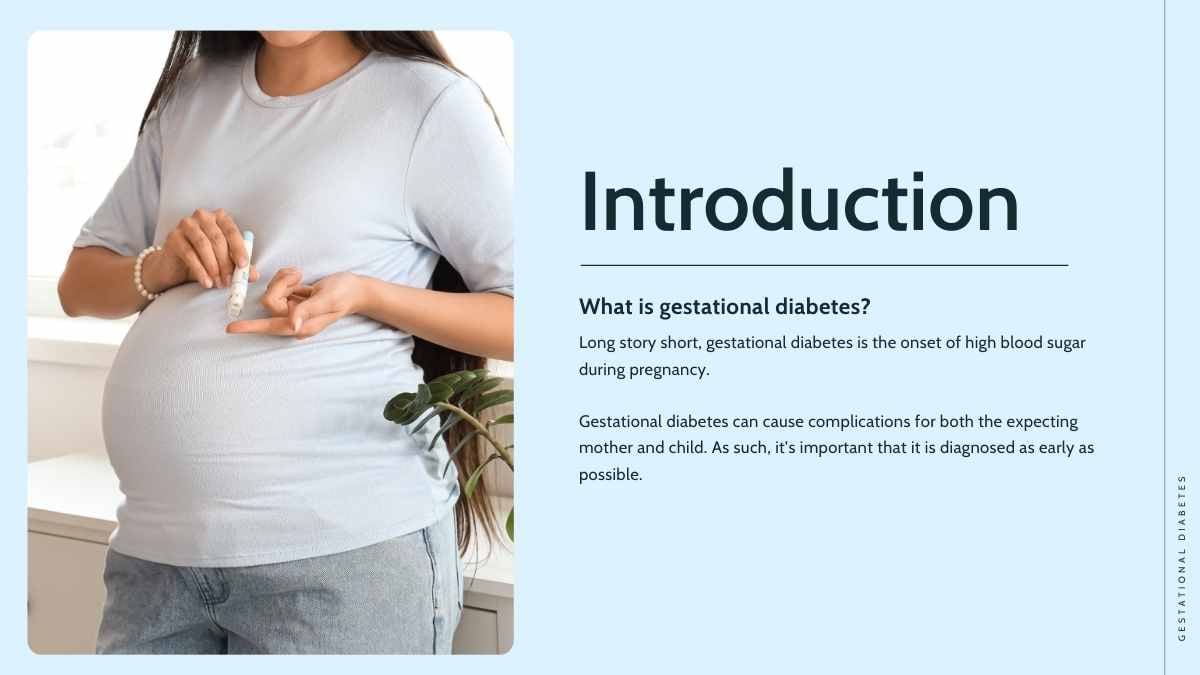 Simple Gestational Diabetes Slides - slide 3