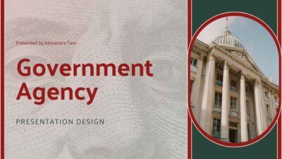 Simple Government Agency Slides
