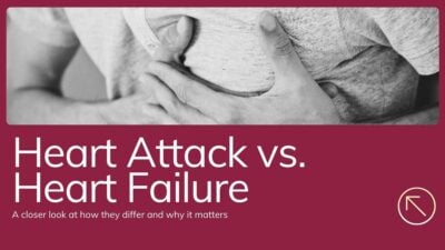 Simple Heart Attack vs Heart Failure Slides 1