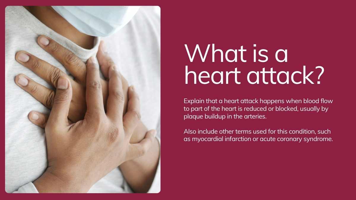 Simple Heart Attack vs Heart Failure Slides - slide 4