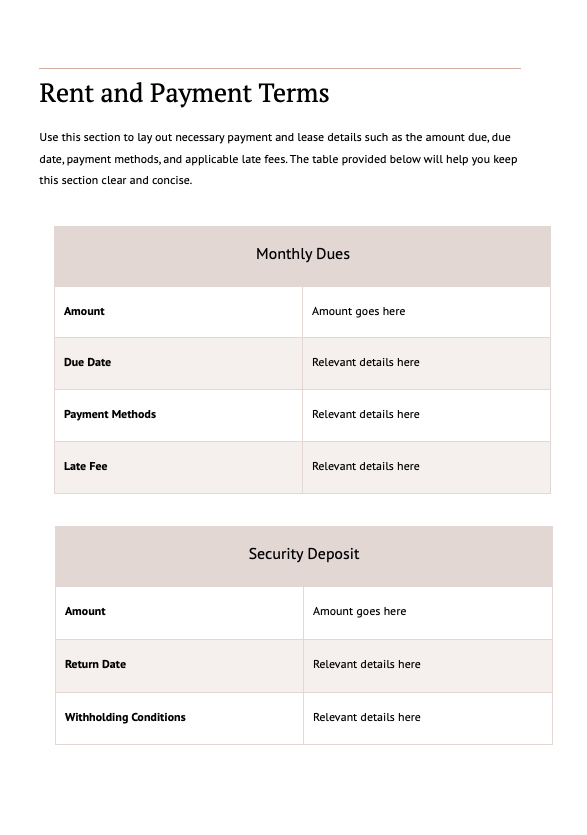 Simple House Rental Contract Agreement - slide 2