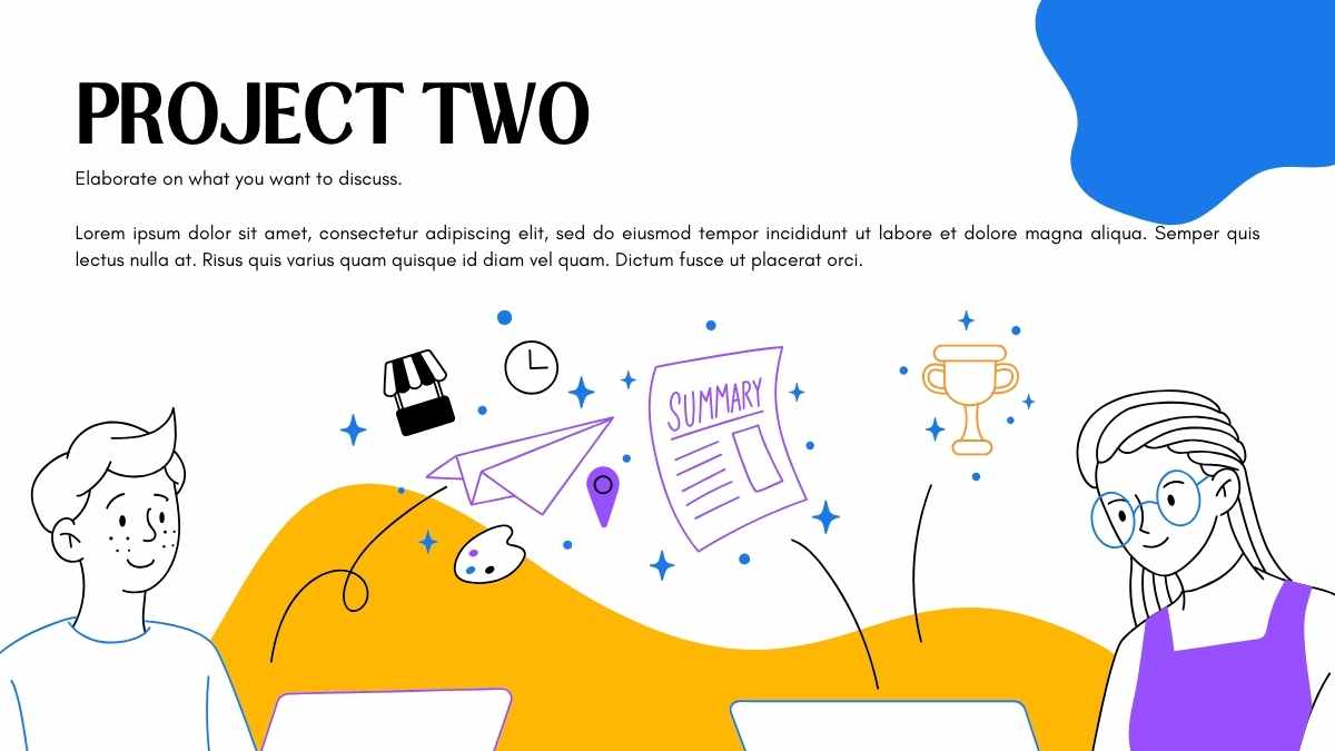 Slide Business Plan Investasi Sederhana dengan Ilustrasi - slide 10