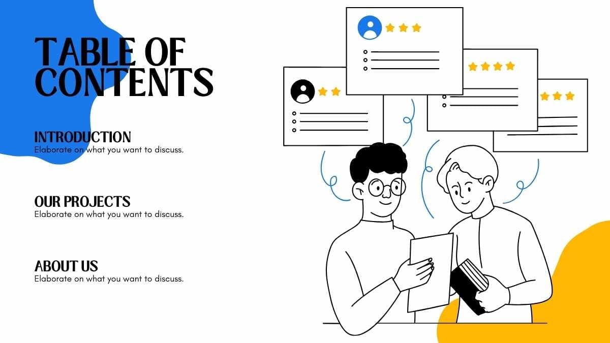 Slide Business Plan Investasi Sederhana dengan Ilustrasi - slide 2