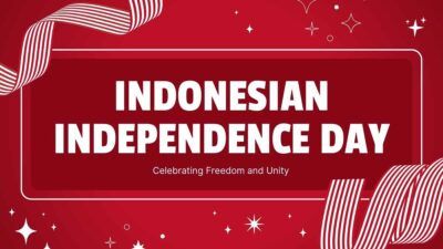 Simple Indonesian Independence Day