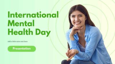 Simple Día Internacional de la Salud Mental