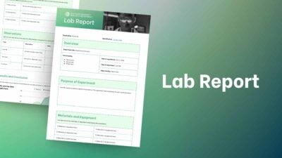 Simple Lab Report Doc