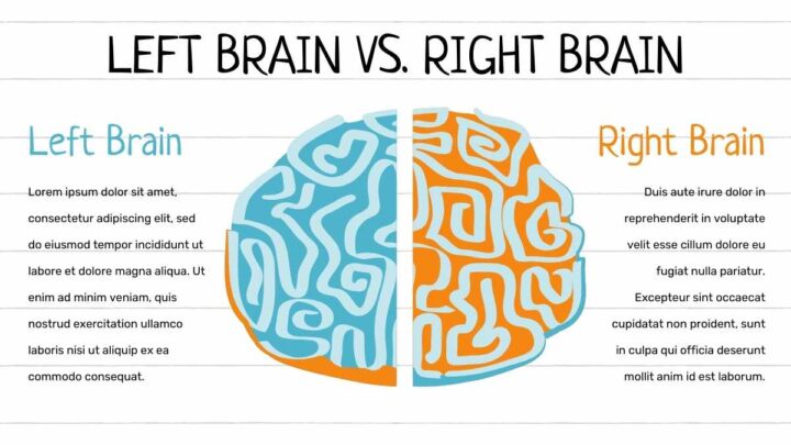 Left Brain Right Brain. Free PPT & Google Slides Template — SlidesCarnival