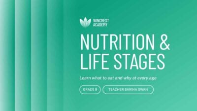 Simple Nutrition and Life Stages Slides 1
