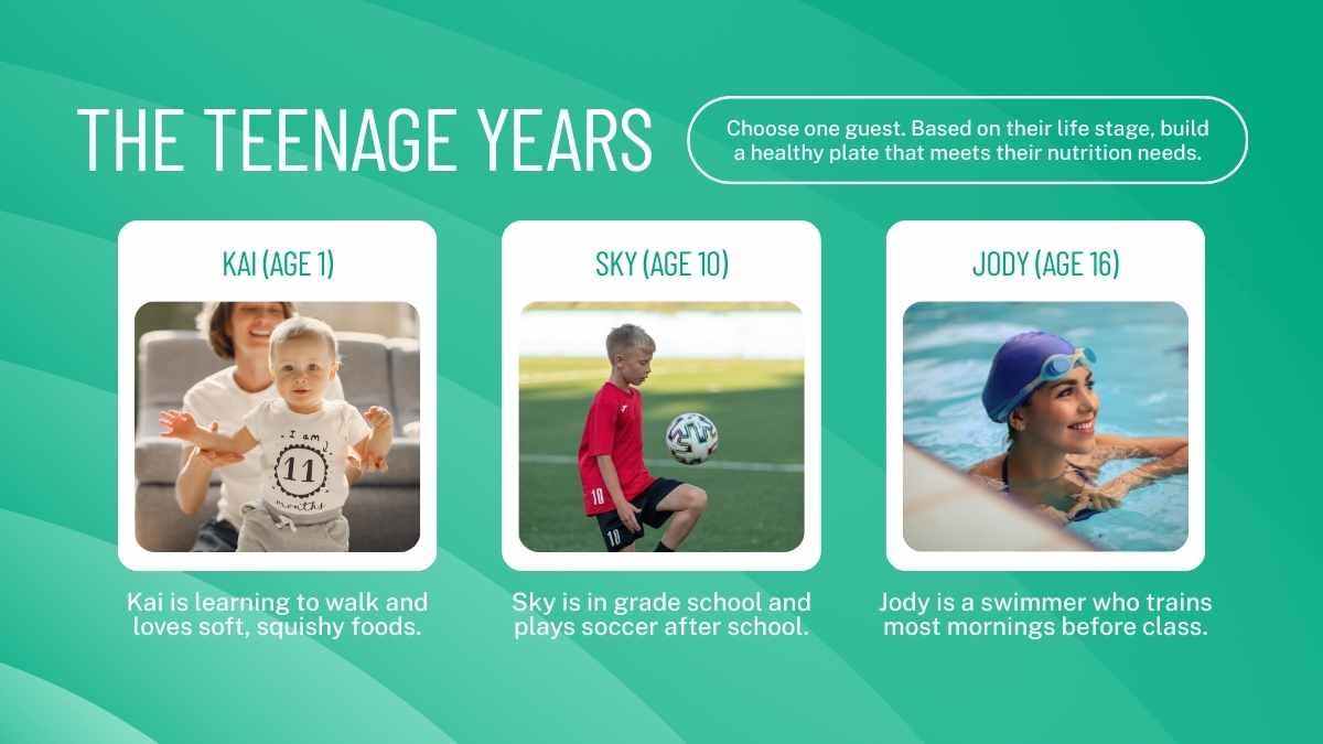Simple Nutrition and Life Stages Slides - slide 11