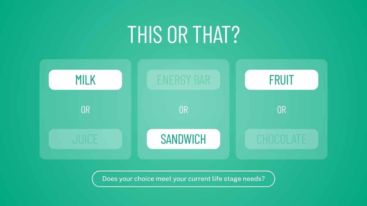 Simple Nutrition and Life Stages Slides - slide 4