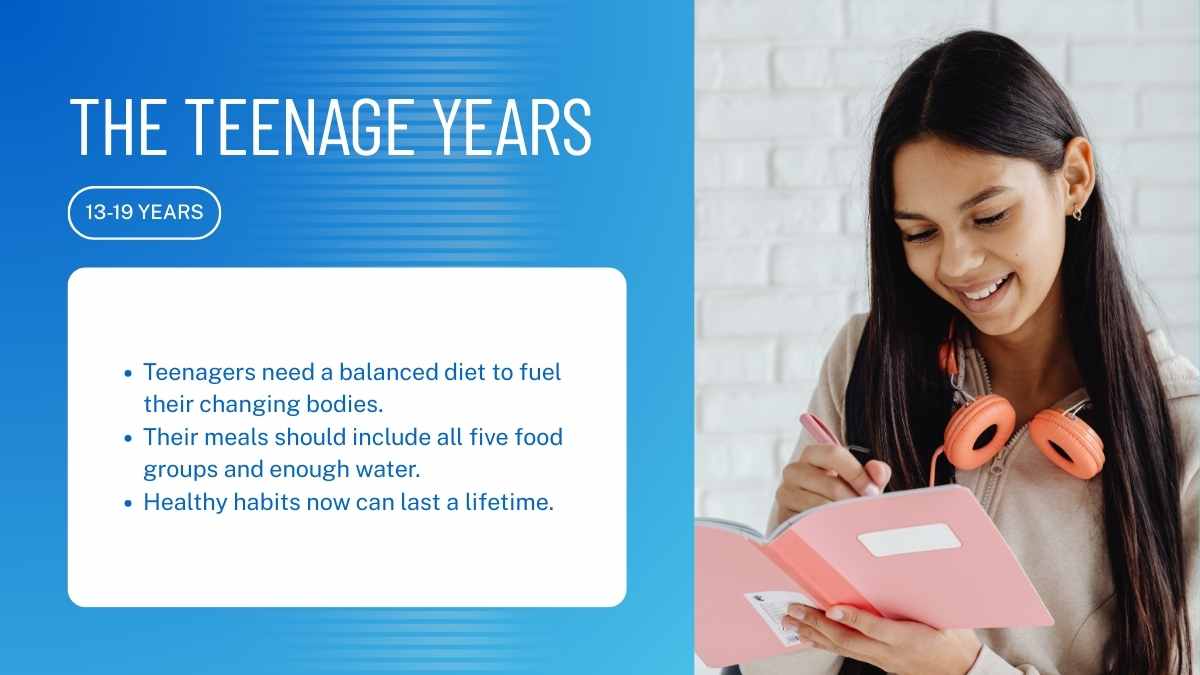 Simple Nutrition and Life Stages Slides - slide 9