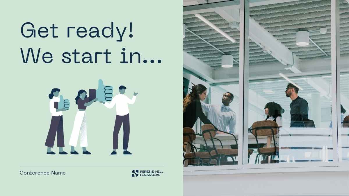Simple Online Conference Slides - slide 2