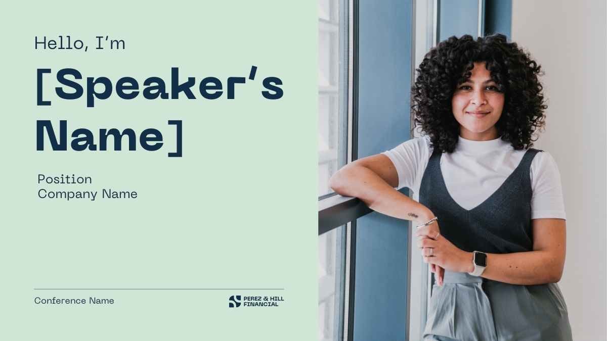 Simple Online Conference Slides - slide 3