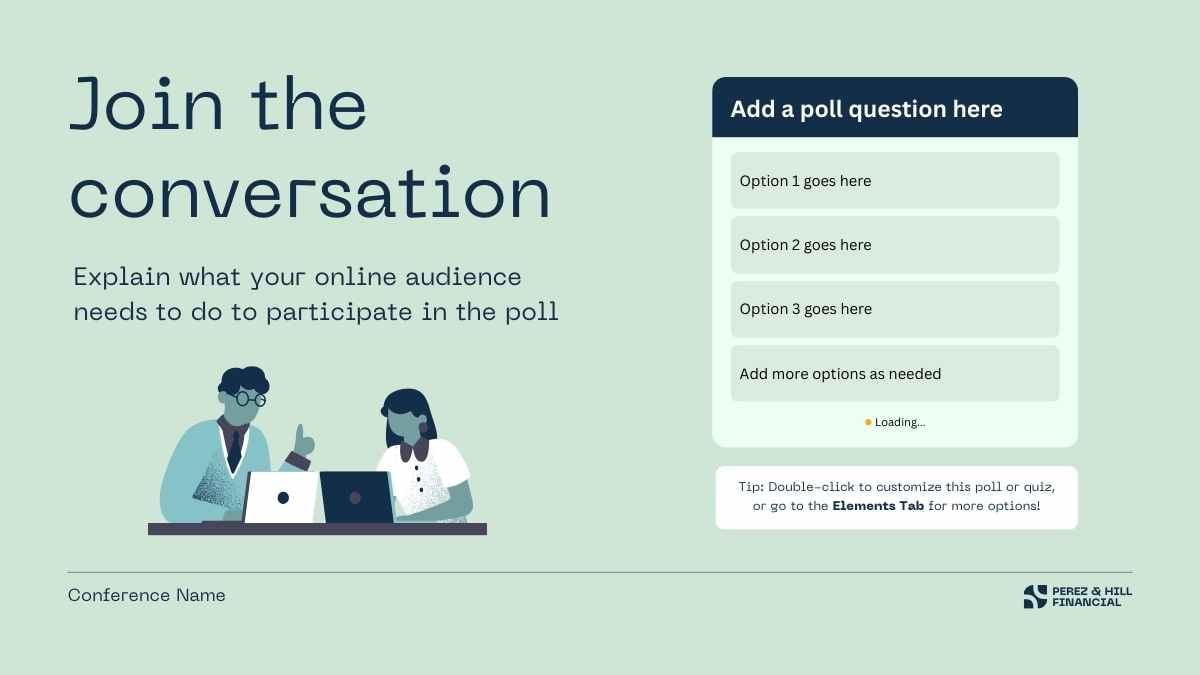 Simple Online Conference Slides - slide 4