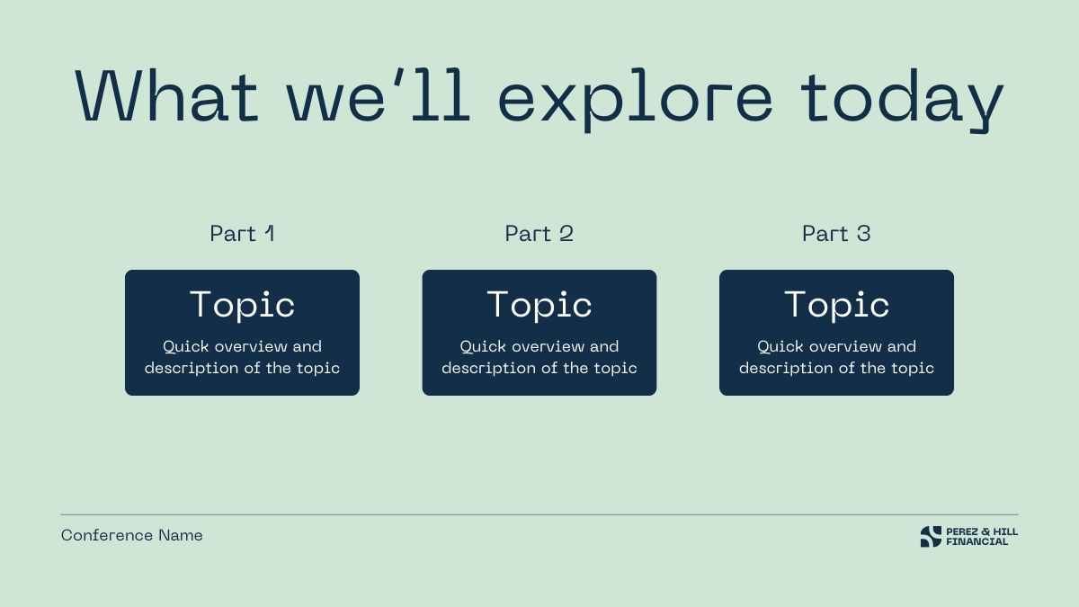Simple Online Conference Slides - slide 5