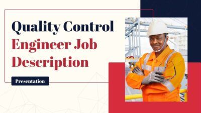 Simple Quality Control Engineer Job Description Slides