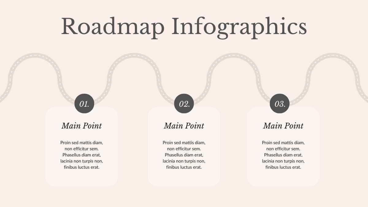 Simple Roadmap Infographics - slide 5
