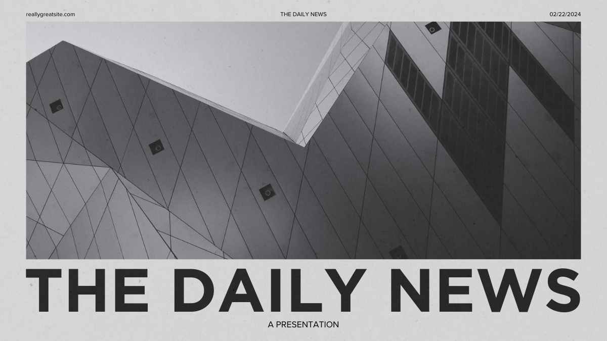 Simple The Daily News - slide 0