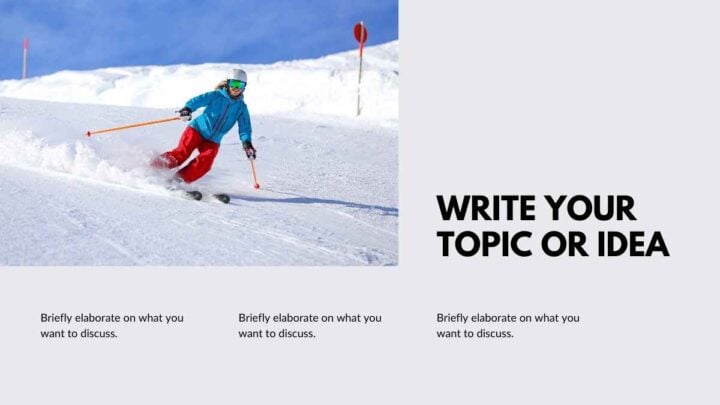 Ski Holiday. Free PPT & Google Slides Template — SlidesCarnival