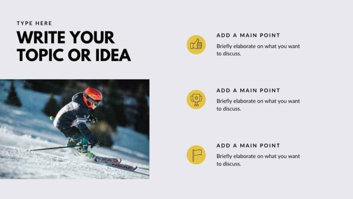 Ski Holiday. Free PPT & Google Slides Template — SlidesCarnival